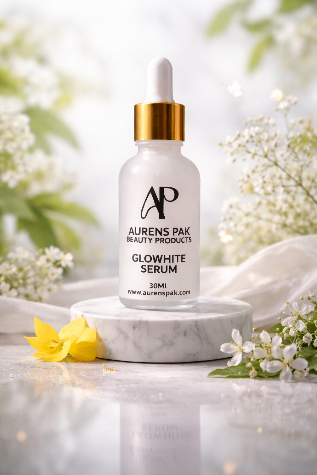 Aurens Pak Glowhite Serum – skin rescue Brightening & Hydrating Face Serum (30ml)