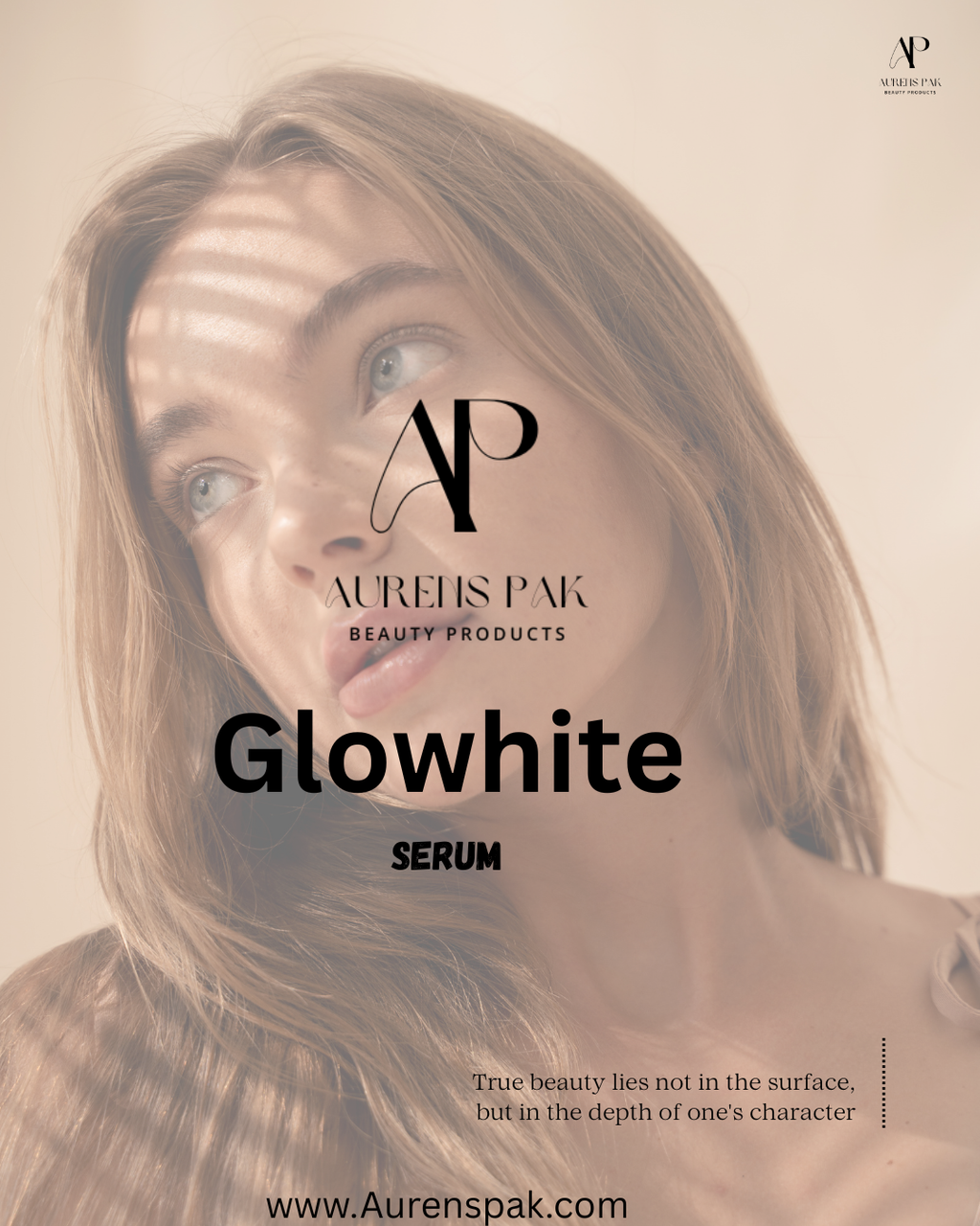 Aurens Pak Glowhite Serum – Brightening & Hydrating Face Serum (30ml)
